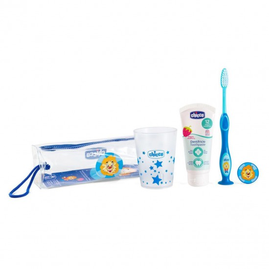 Set De Higiene Oral 3 A 6 Años Azul