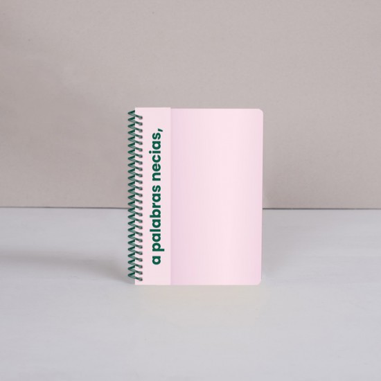 Cuaderno Rayado 14x20 Colorblock Rosa Fera Design