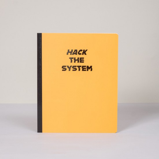 Cuaderno Tapa Blanda Cuad Fera Design Hack The System