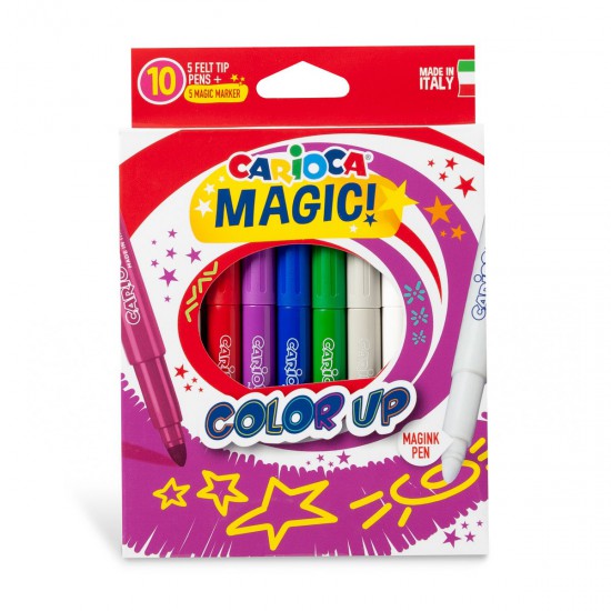 Marcadores Magic Color Up Carioca x 10
