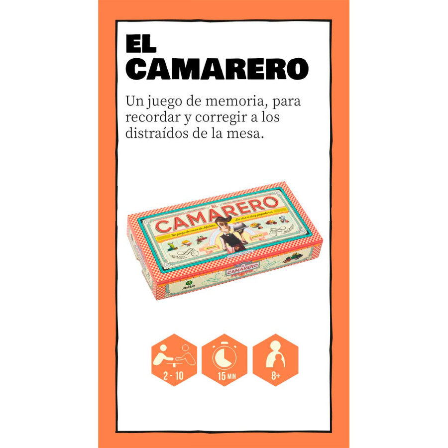 Juego de Mesa El Camarero