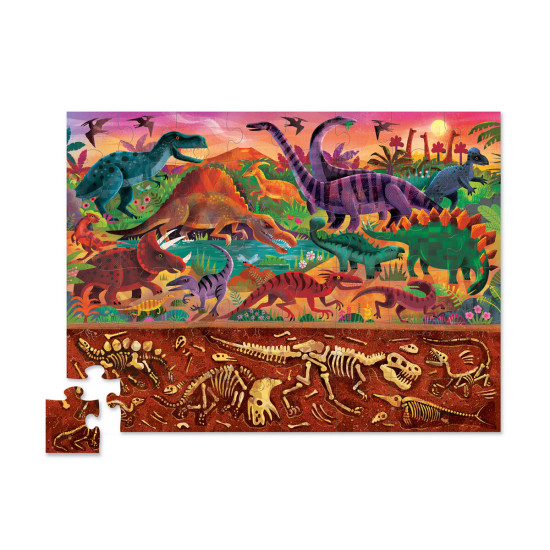 Rompecabezas Dinosaurios 48 piezas