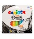 Marcadores con Punta Pincel Super Brush Carioca x 20