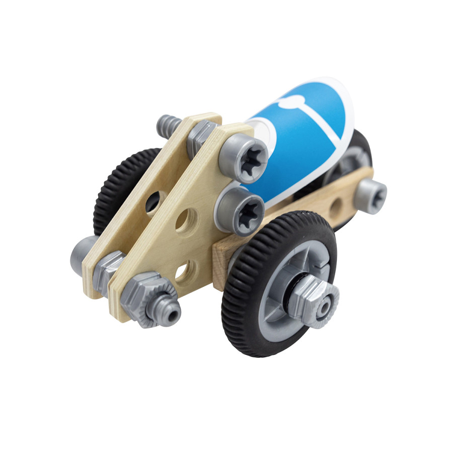 Set de Construcción de Moto 34 Piezas Junior Inventor Hape