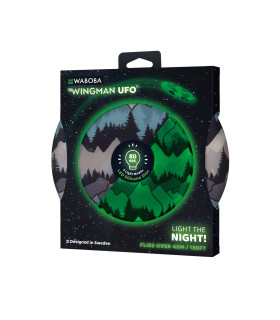 Frisbee de Silicona con LED Wingman UFO Waboba