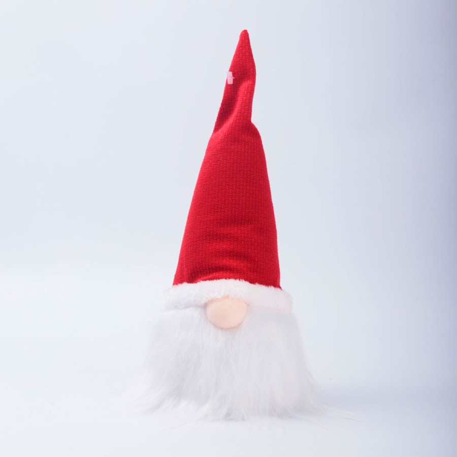 Adorno de Duende Rojo con Luz LED 30 cm Alparamis