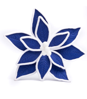 Adorno Estrella Federal Azul 22 cm Alparamis A24-3828