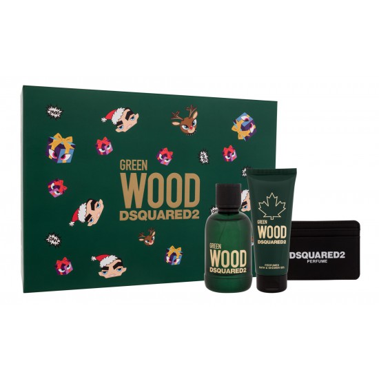 Set De Regalo Dsquared2 Green Wood EDT 100 ml