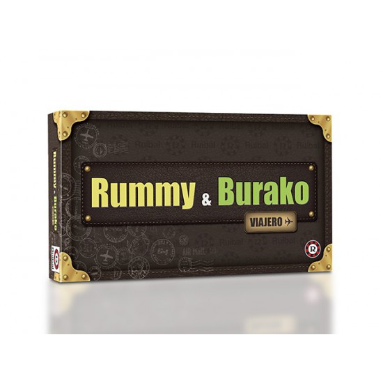 Juego De Mesa Rummy Burako Viajero