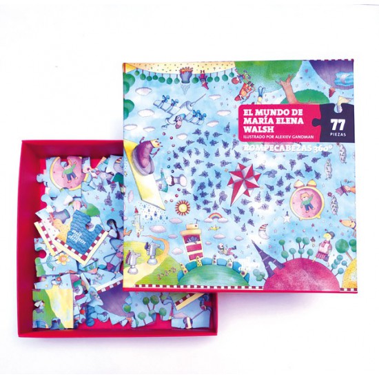 Puzzle 77 Piezas Maria Elena Walsh