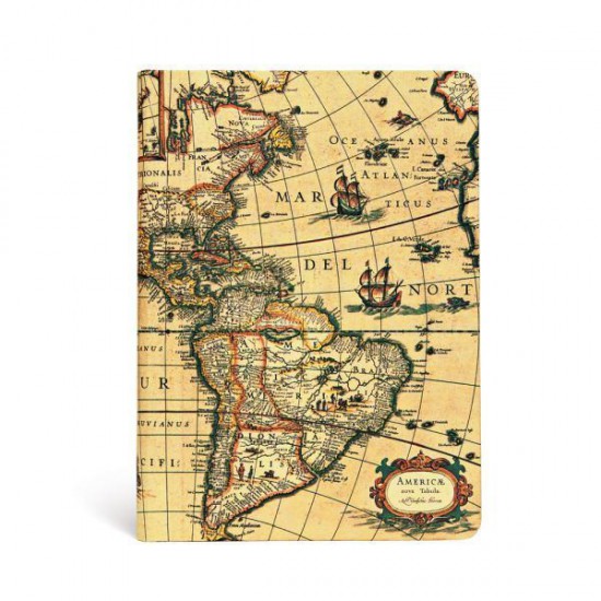 Cuaderno Rayado Mediano Tapa Dura Western Hemisphere