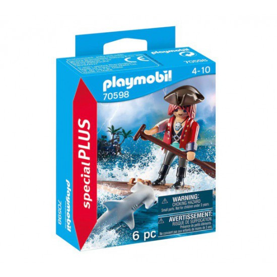 Playmobil Pirata Con Balsa