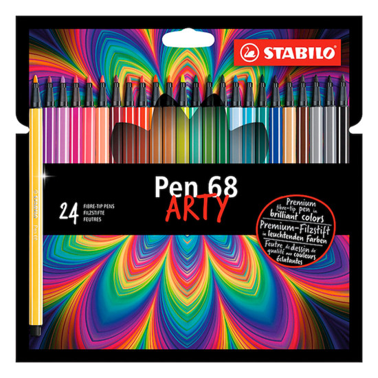 Marcadores Pen 68 Arty Stabilo x 24