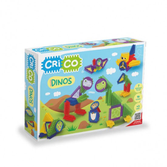 Crico Dinos 58 Pz Con Stickers