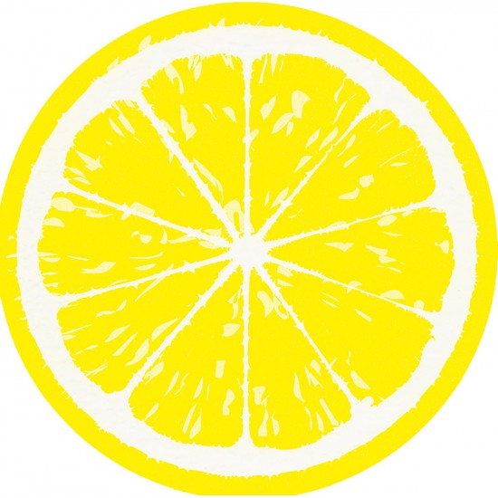 Servilletas 33x33 Troqueladas Silhouette Lemon