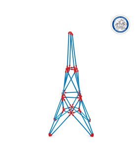 Kit Flexistix de Construcción Creativa Torre Eiffel 62 pzas Hape