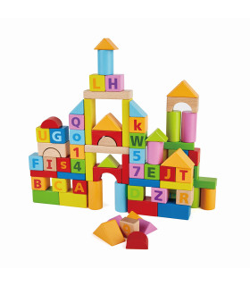Bloques de Construcción de Madera de Juguete Hape