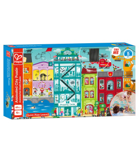 Puzzle Animated City Hape