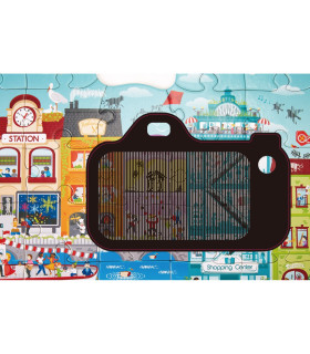 Puzzle Animated City Hape