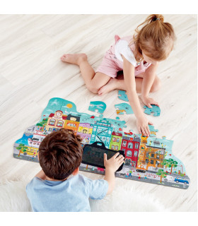 Puzzle Animated City Hape