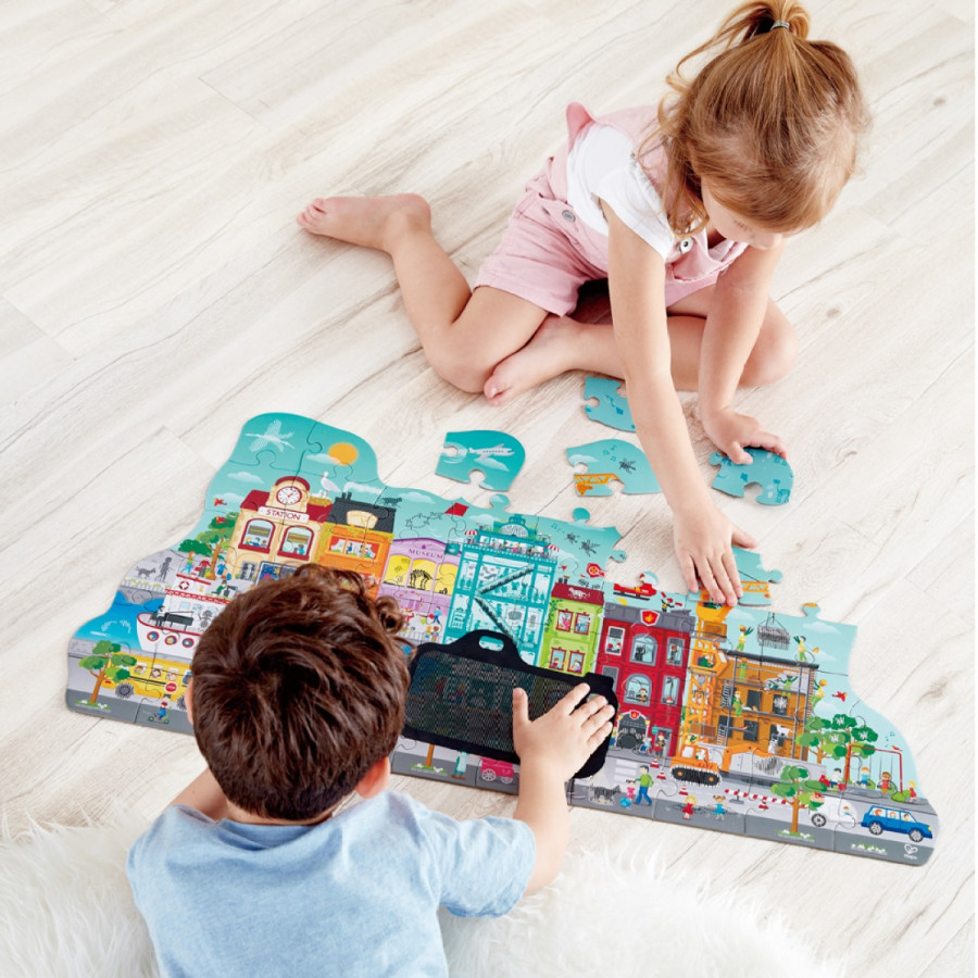 Puzzle Animated City Hape