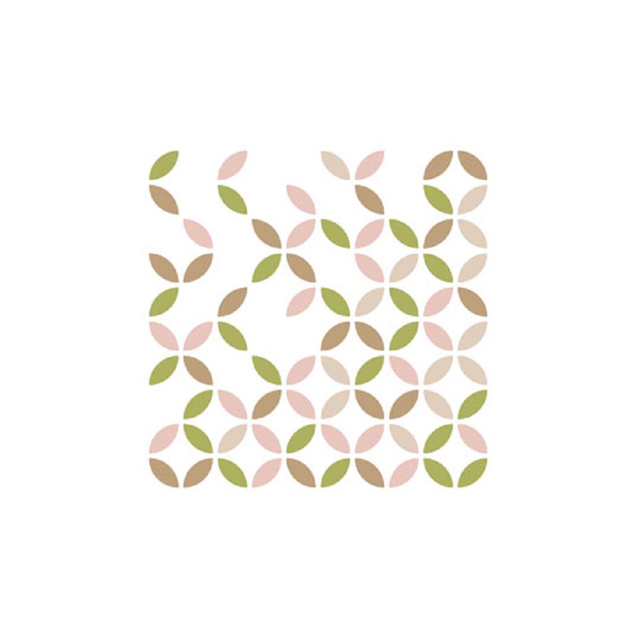 Servilletas 33 x 33 cm Abstract Eco Leaf