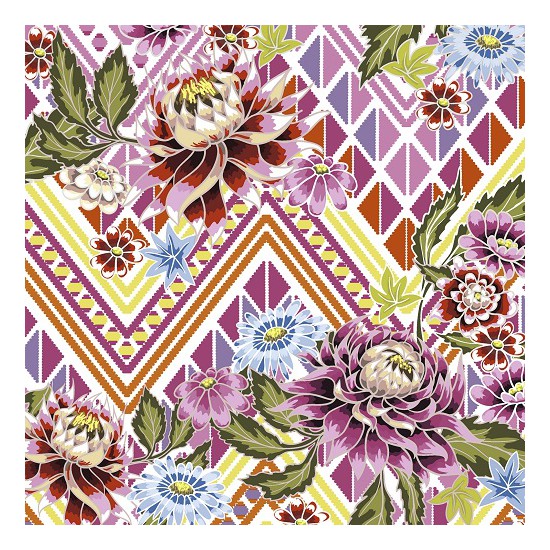 Servilleta 33X33 Mexican Flowers