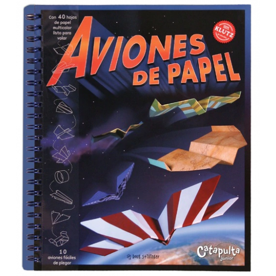 Libro Juego Aviones de papel