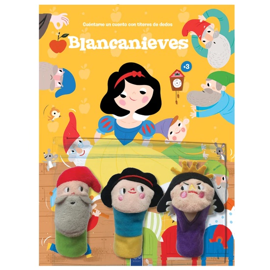 Cuéntame un cuento con títeres de dedos Blancanieves