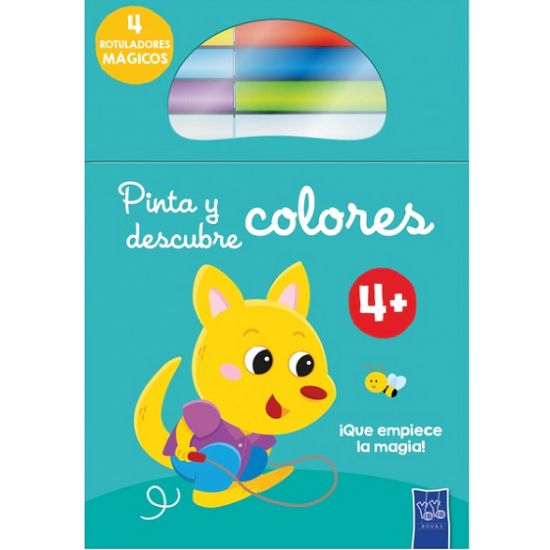 Pinta Y Descubre Colores Canguro