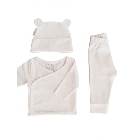 Ajuar Pima White Bear Talle 1 M Little Paradise