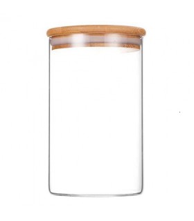 Set de 4 frascos de vidrio con tapa hermética de Clip Good & Good