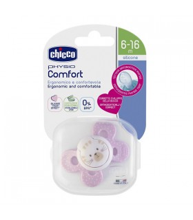 CHUPETE CHICCO PHYSIOFORMA SOFT 6M-16M 2UD - Chupetes