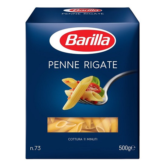Fideos Penne Rigate Barilla 500 Grs.