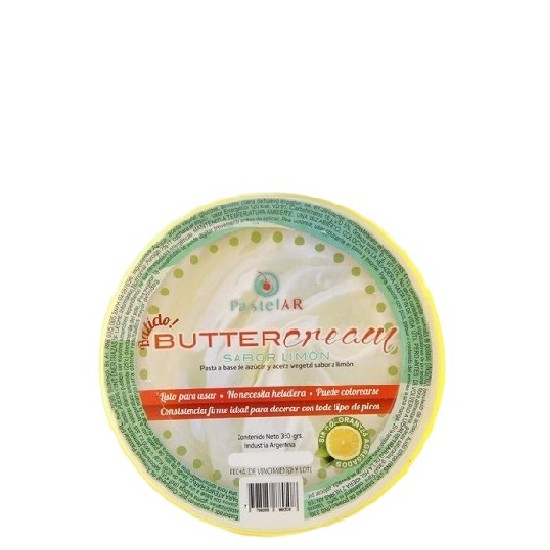 Buttercream Pastelar Limon 360grs