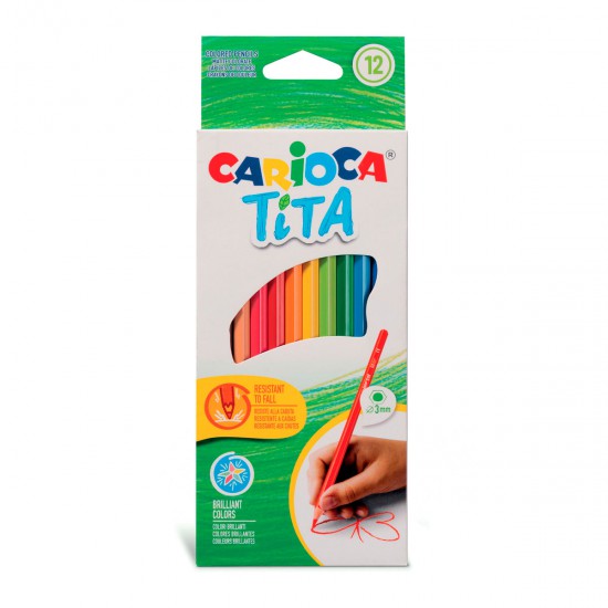 Lápices Tita de Colores Carioca x 12
