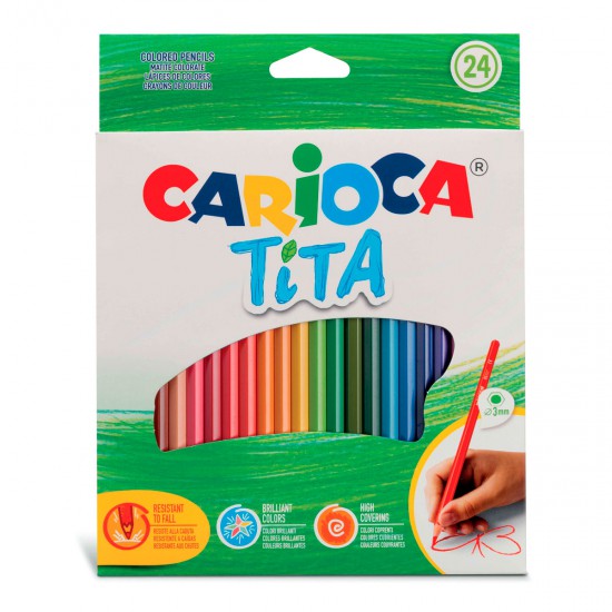 Bolígrafo monstruo de colores con 12 lápices de colores