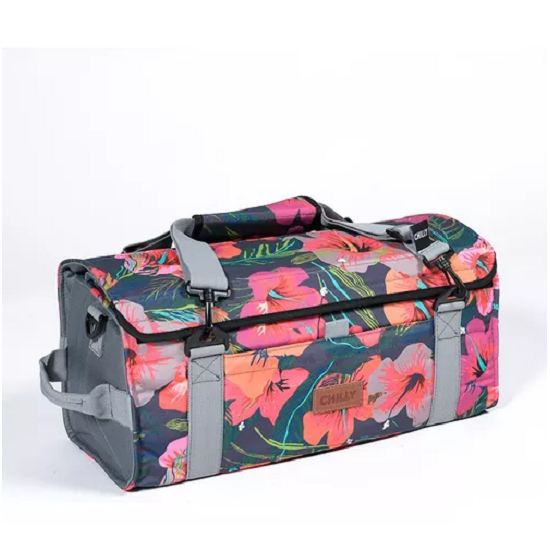 Bolso Weekender 20 a 30 Lts Chilly Hibiscus