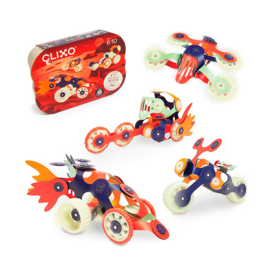 Set Vehículos Exploradores de Marte 30 Piezas Clixo
