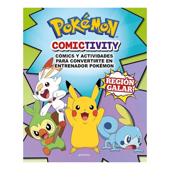 Libro Pokemon Comictivity