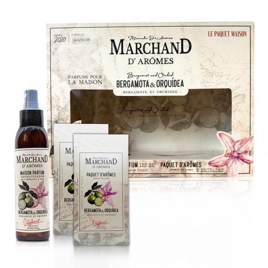 Le Paquet Maison Marchand D Aromes Bergamota y Orquídea