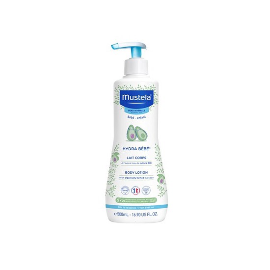 Leche Corporal Hydra Bébé con Aguacate 500ml