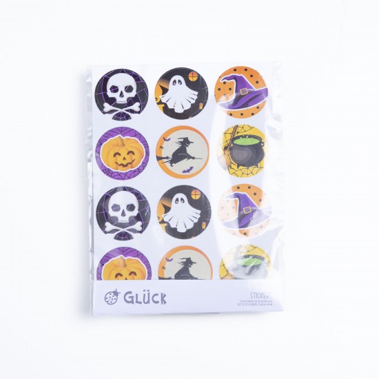 Stickers Candy Bar Halloween x 120