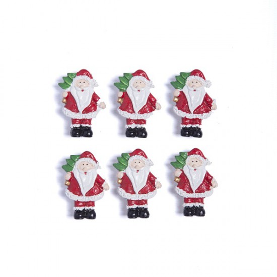 6 Broches Santa