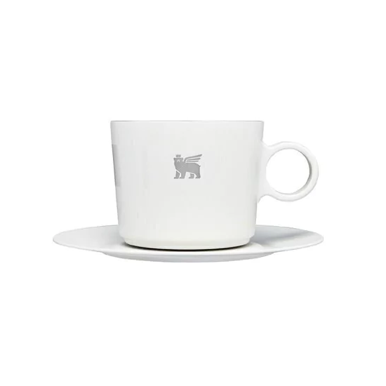 Taza con Plato Stanley Daybreak Cup Blanco 190 Ml