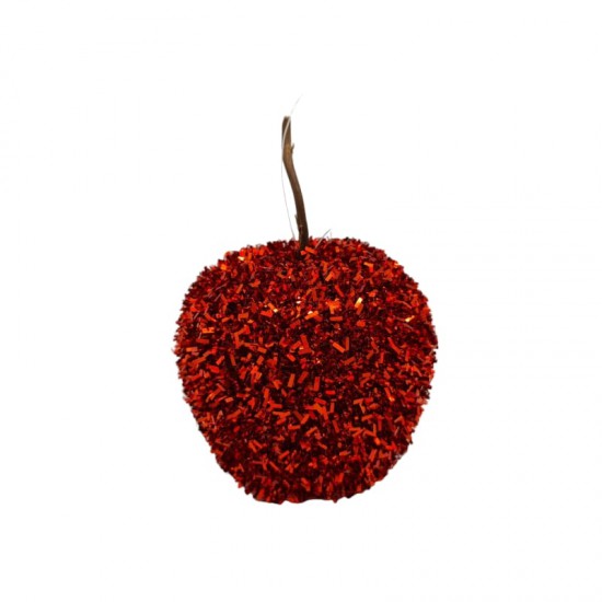 Manzana Roja con Papelito Gibre 8 Cm