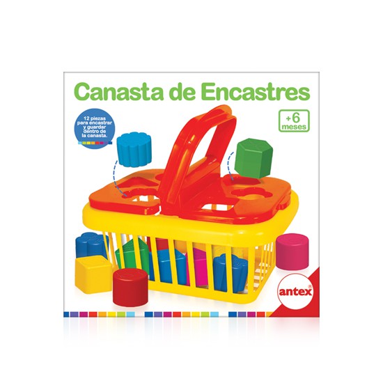 Canasta de encastres