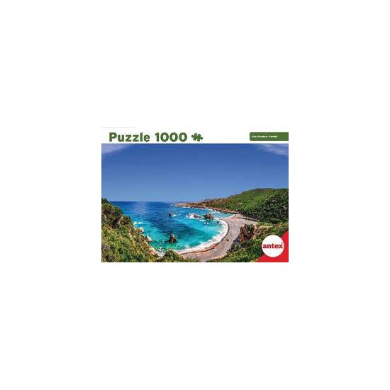 Puzzle 1000 piezas Costa Paradiso Cerdeña Antex 