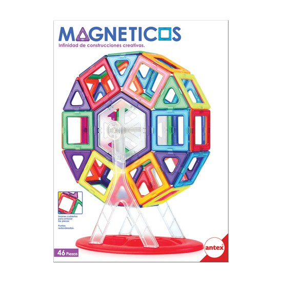 Magneticos 46 piezas Vuelta al mundo