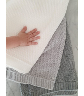 Manta Riverside Gris Little Paradise